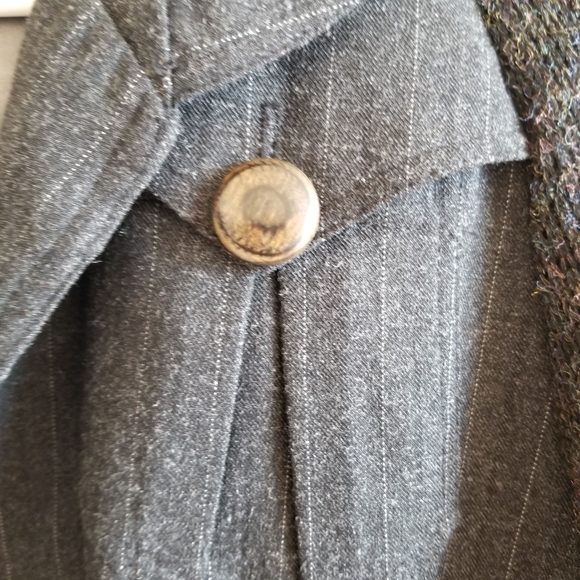 UNIQUE Louis Verdad Mixed Media Jacket - Picture 3 of 10